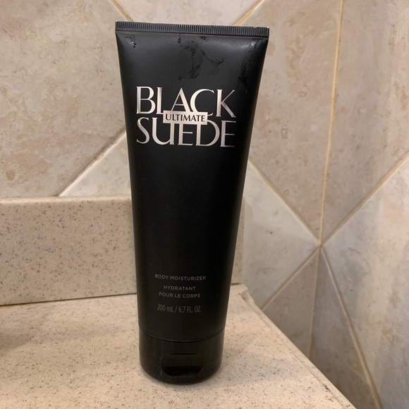 Black Suede Men’s Body Moisturizer - Picture 1 of 2